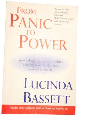 3/$20 🏷 From Panic to Power by Lucinda Bassett